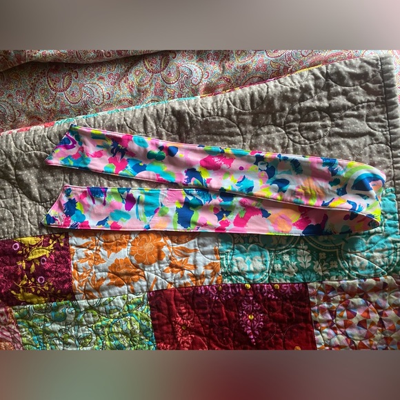 NWOT Limited Edition/hard to find! Lilly Pulitzer Pina Colada Club head-wrap - Picture 4 of 12